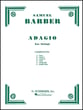 Adagio for Strings Orchestra sheet music cover